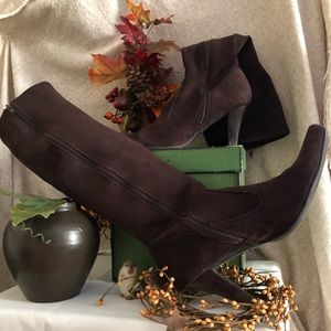 Chocolate Suede Boots